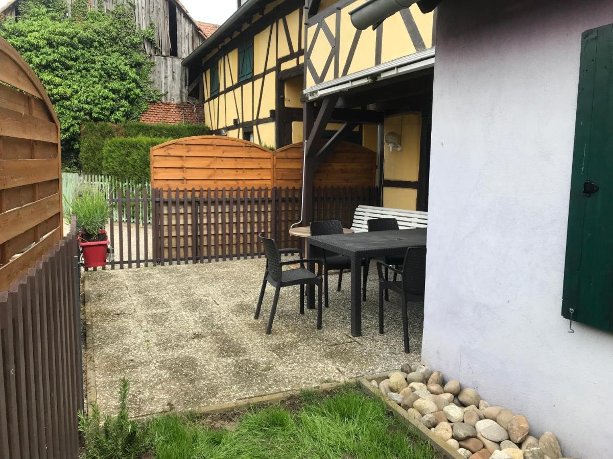 Gite Plain-Pied Avec Jardin Du Centre Alsace Ebersheim Buitenkant foto