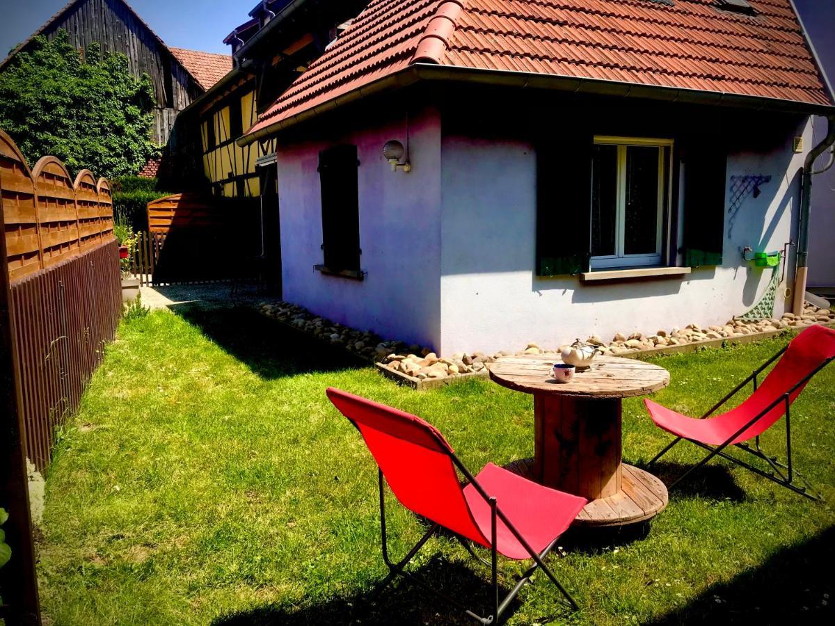 Gite Plain-Pied Avec Jardin Du Centre Alsace Ebersheim Buitenkant foto